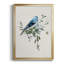 «Bluebird Happy I», toile encadrée de qualité supérieure - prête à être accrochée-33050085-33050094