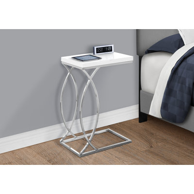 C-Shaped Accent Table