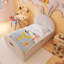 Lit princesse tapissier en bois avec tête de lit et pied de lit-175125705