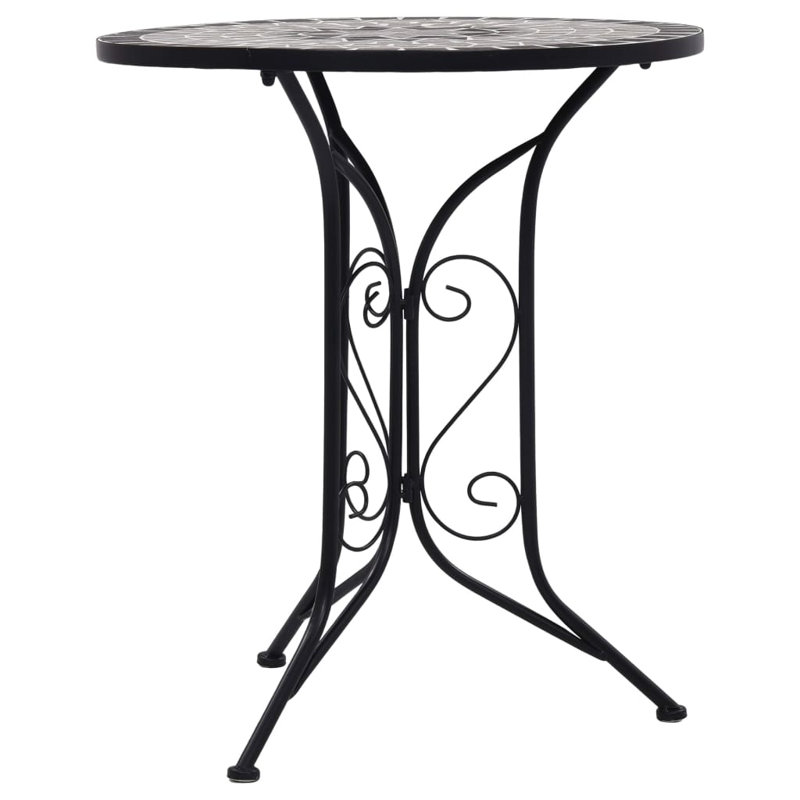 Braeden Ceramic Bistro Table 60 x 70 cm