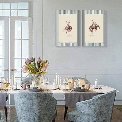2 Piece Wrapped Canvas Print