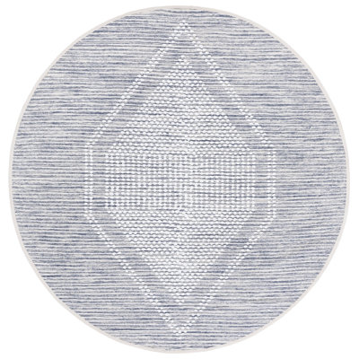 Talala 981 Area Rug In Navy / Ivory