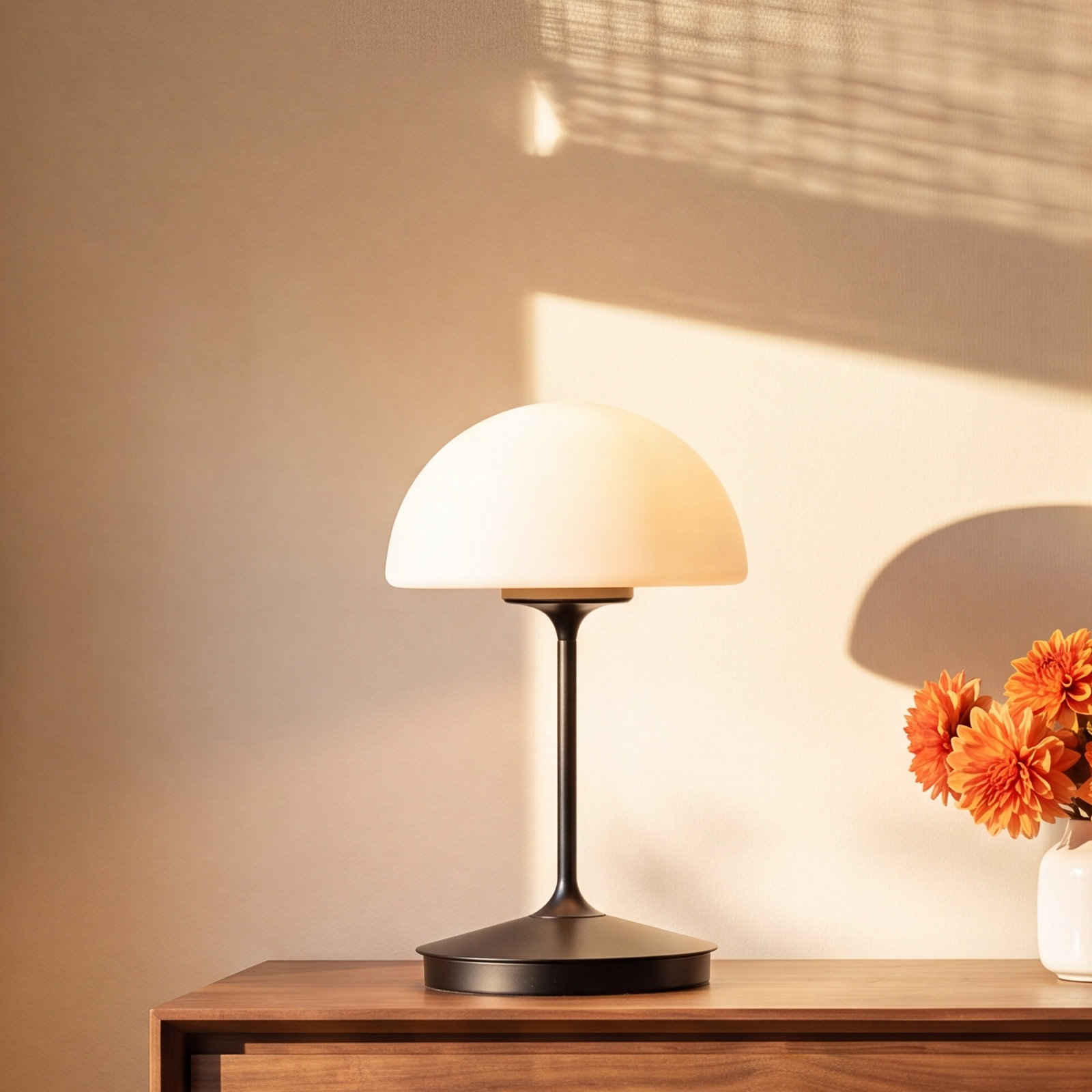 Saco Metal Table Lamp, Black