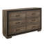 Commode double 6 tiroirs Alize