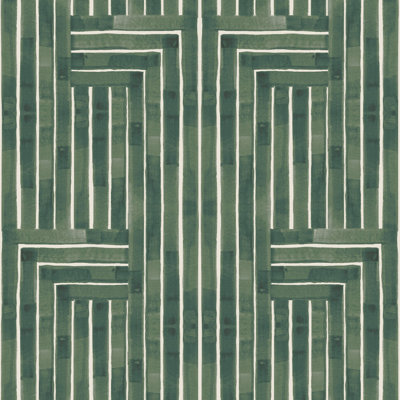Chiseled -  Emerald Wallpaper