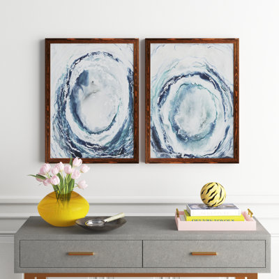 " Ocean Eye I " by Renee Stramel 2 - Pieces