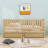 Wooden Daybed with Safety Guardrails and Convertible Split Design-720092948-720092950