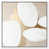 Cadre flottant blanc