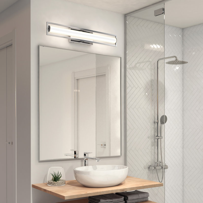 Avitto Dimmable LED Vanity Light, Chrome