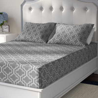 Scotia Trellis100% Cotton Flannel Sheet Set