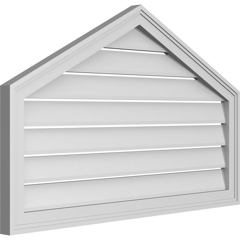 Ventilé à pignon fonctionnel en uréthane Signature, H 24 po x l 38 po x P 1,5 po