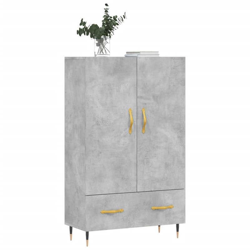 Adelmar 69.5cm Sideboard, Concrete Grey