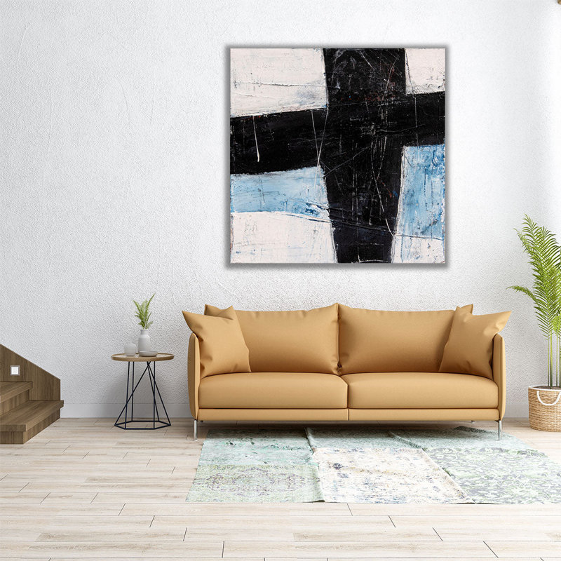 At the Crossroads - Canvas Print Wall Art, 16" H x 16" W