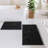 Yasmen Super Soft Absorbent Chenille Bath Rug Set with Non-Slip Backing-2040465412