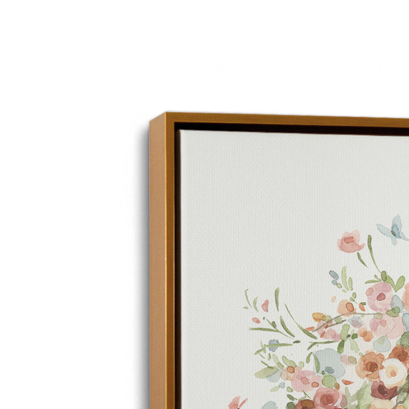 Reproduction d'art sur toile Fyfe XL III par Lisa Audit, H 31,5 po x l 31,5 po, Impression encadrée sans passe-partout, Doré