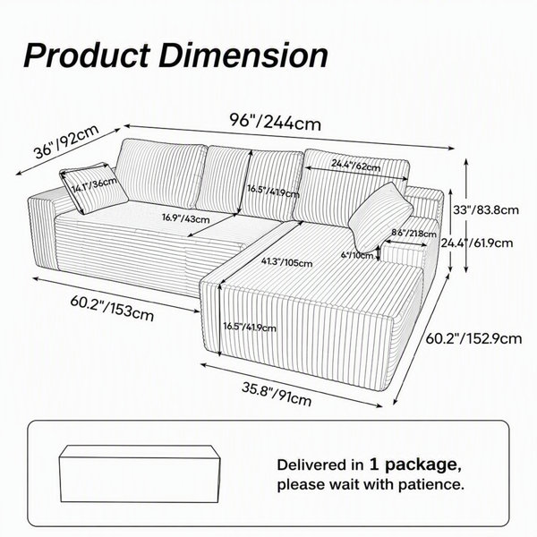 Dimensions du produit
