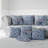 Wings Over Flowers  Square Throw Pillow-106878135