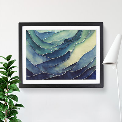 Abstract Ocean Vol.1 - Framed Print