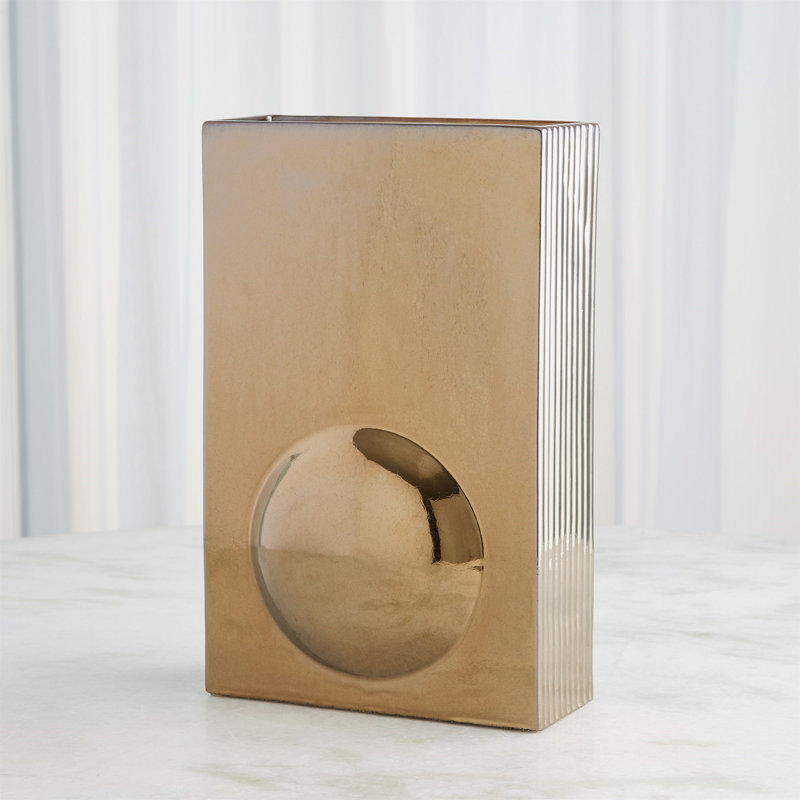 Symbiotic Vase-Bronze-Lg, 17.75" H x 11" W x 5.5" D
