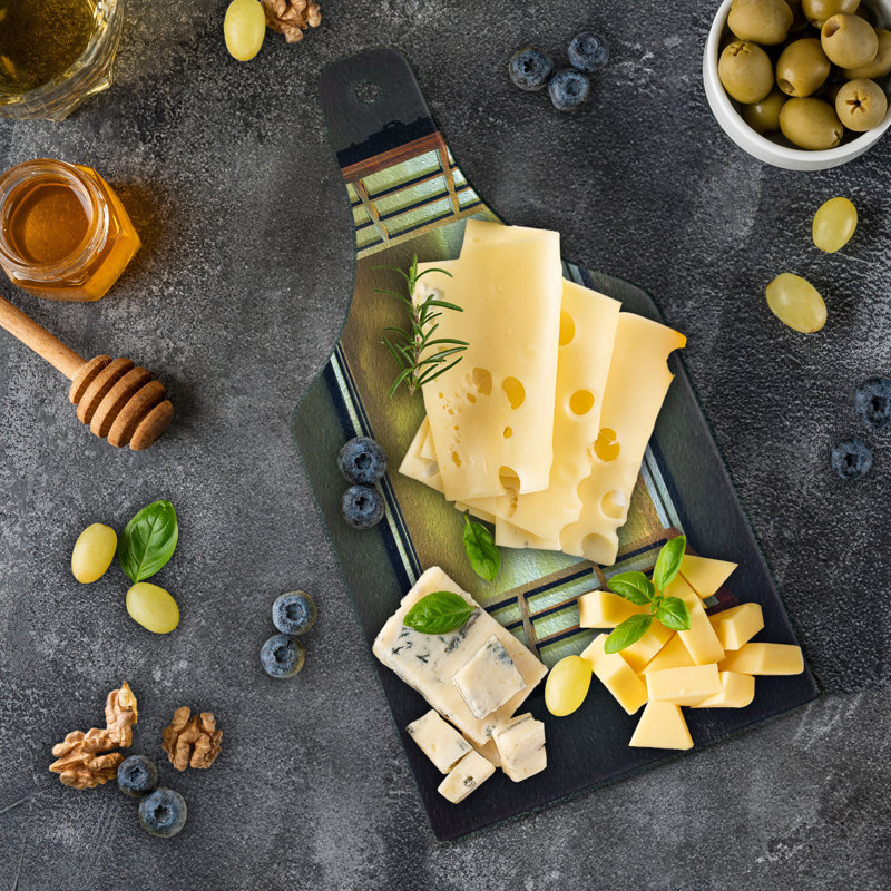 Planche à découper en verre trempé Ambesonne
