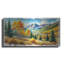 «Aspen Landscape Watercolor» par Rey Klimt, art mural en métal-760984892
