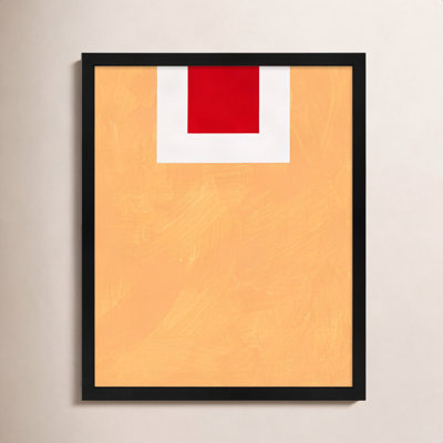 Square Sunrise Print by Robert Kamnatnik
