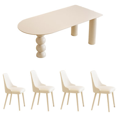 French-style dining table for home use