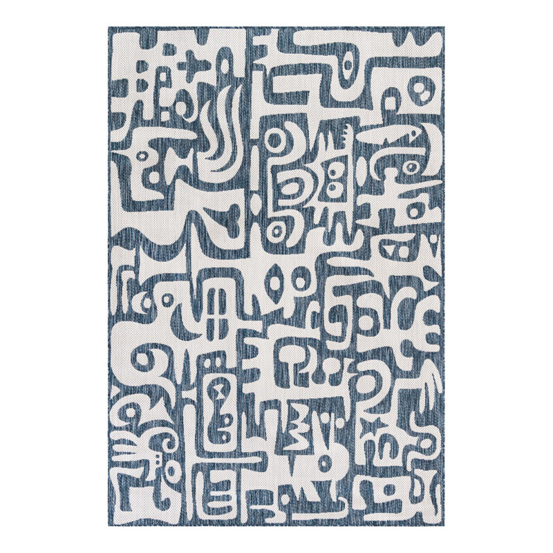Lyric Hower Indoor/Outdoor Area Rug, Rectangle 6'1" x 9'