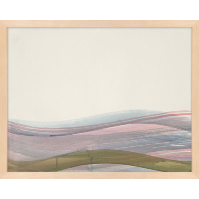 “Preliminary No. 4" By Beth James - Framed Wall Art