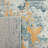 Riccio Abstract Blue/Beige/Orange Area Rug-1538313113