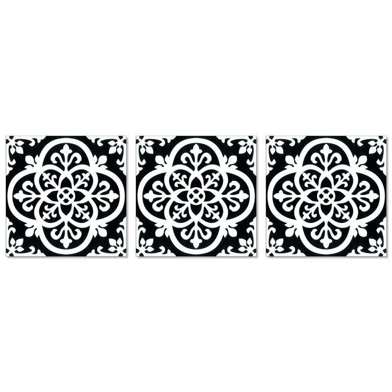 Revêtement de sol en carreaux de vinyle pelez et collez 12 mil x l 12 po x L 12 po BaseCore, Blanc