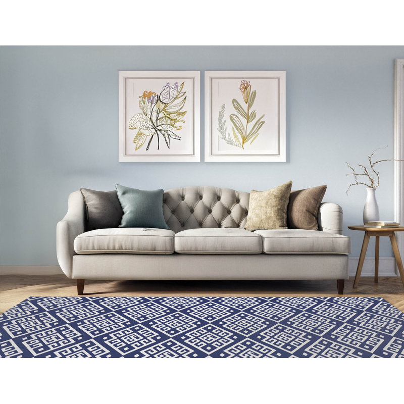 Kade Indoor Non-Slip Area Rug, Rectangle 2' x 3'