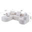 Canapé modulaire modulaire avec méridienne en L-714307270