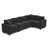 Elara 97'' Modern Sectional Sofa With Hidden Storage-123292684
