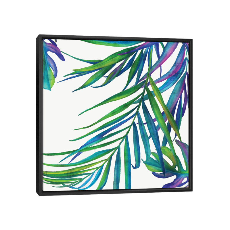 « couleur sorts iii », reproduction sur toile, H 18 po x l 18 po x P 1,5 po, Toile avec cadre noir, Pas de tapis