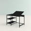 Marlie Metal Base Writing Desk-32316863