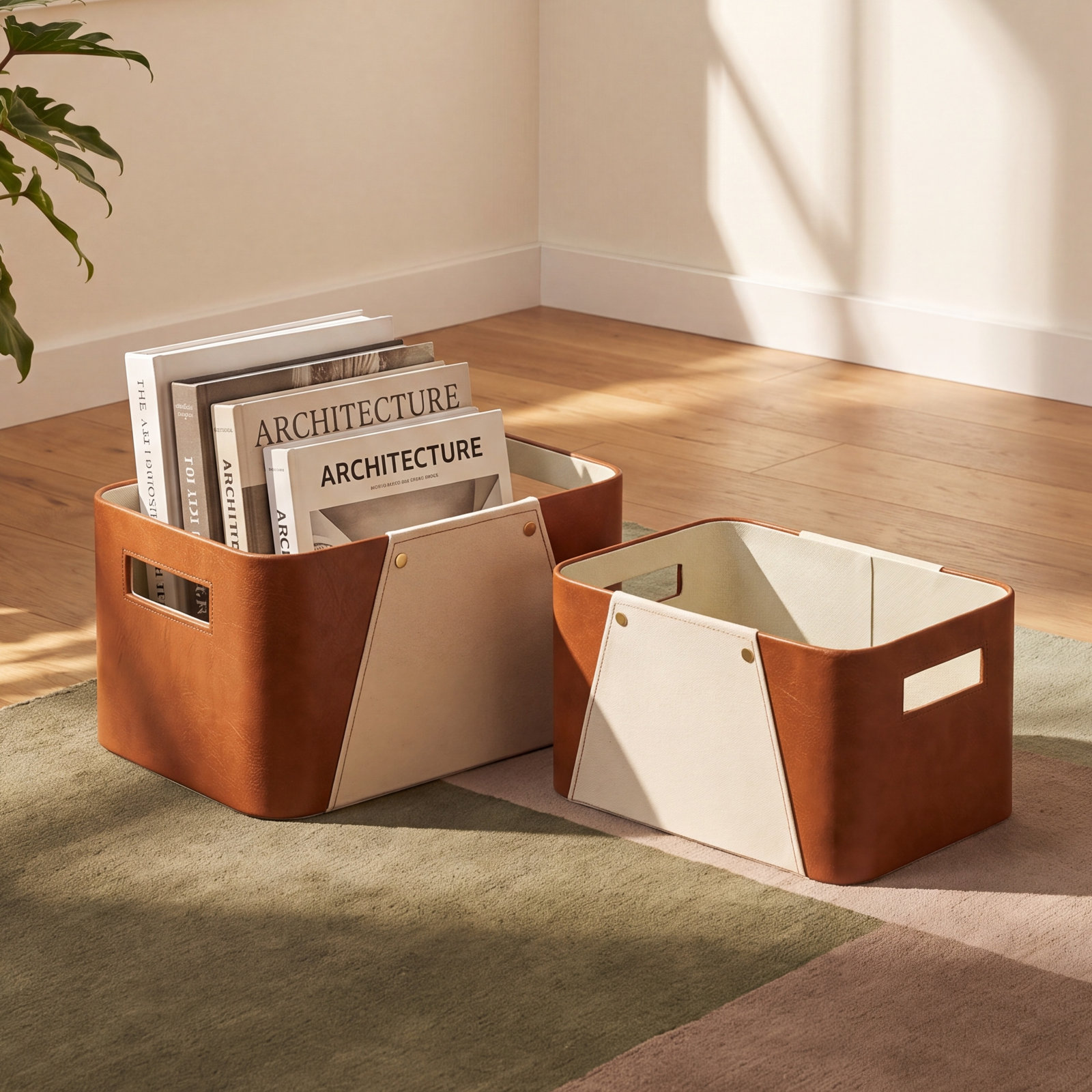 Althoff Fabric Box 2, Polka Dot