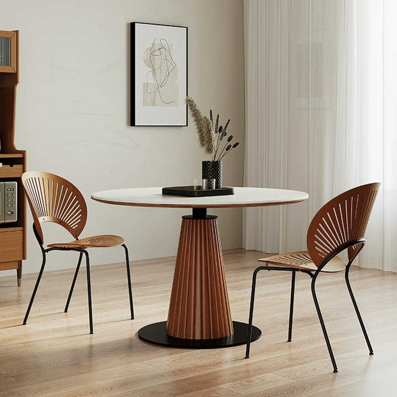 Table de salle à manger, H 29,53 po x L 43,31 po x l 43,31 po