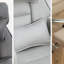 Technology Leather High Back Office Chair With Lumbar Support Headrest-1630227467