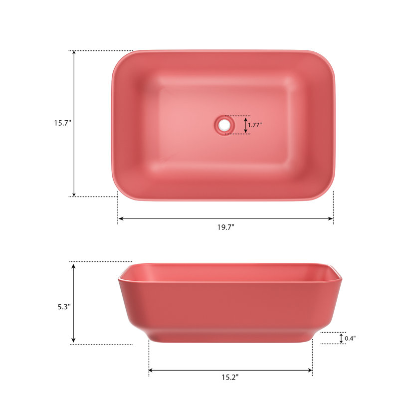 Lavabo vasque de salle de bain ELLAI