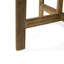 Table bistro pliante d'extérieur en bois d'acacia