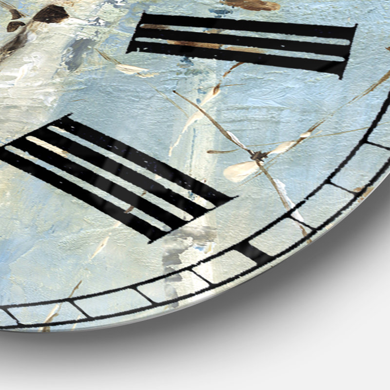 Horloge murale blanc, Surdimensionné