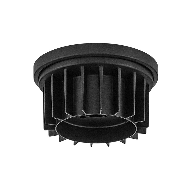 Draftsman Flush Mount Ceiling Fan Kit, Black