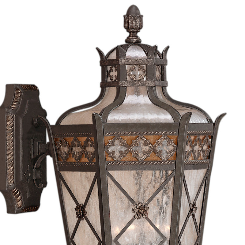 Lanterne murale d'extérieur Chateau Variegated, H 37 po x l 16 po x P 19 po