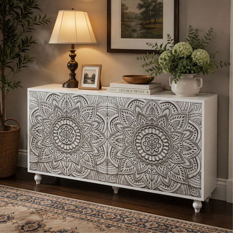 Accent Cabinet, White