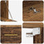vidaXL Wall Cabinet Wall-mounted Engineered wood Storage Unit Rustic Design-1351054492