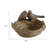 Varja Nesting Bird Dish 9x7.5x5" Brown
