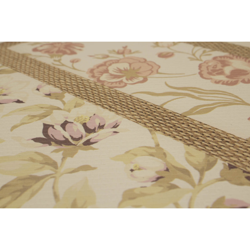 Coral Floral Anti-Fatigue Memory Foam Kitchen Mat, 20" x 32"