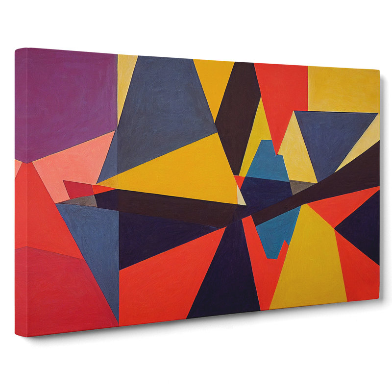 Suprematism Abstract Art Vol.7 - Wrapped Canvas Print, 35cm H x 50cm W x 3cm D