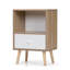 Ensemble de 2 tables de chevet Mid-Century